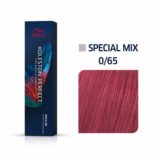 Wella Koleston Perfect Me+ Стойкая краска для волос, 0/65 Фиолетовый махагоновый