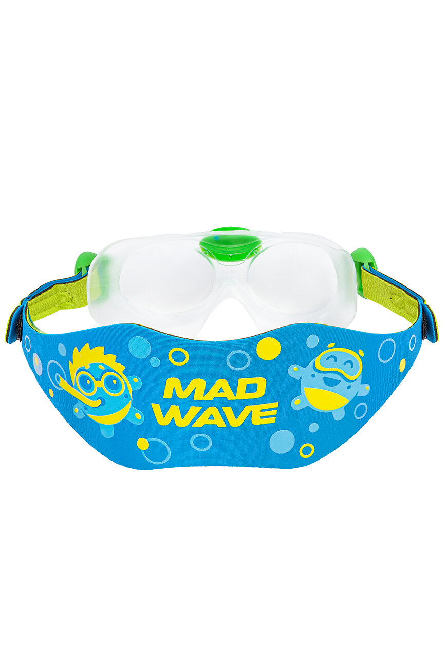 Очки для плавания детские Kids bubble mask Mad Wave - фото №2