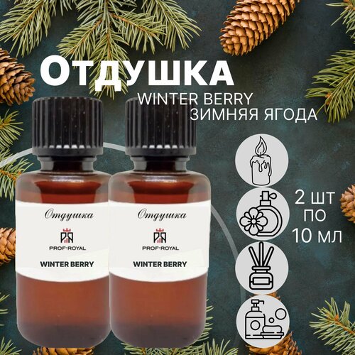 Prof-Royal отдушка парфюмерная Winter berry для духов, свечей, мыла и диффузоров, 2 шт по 10 мл