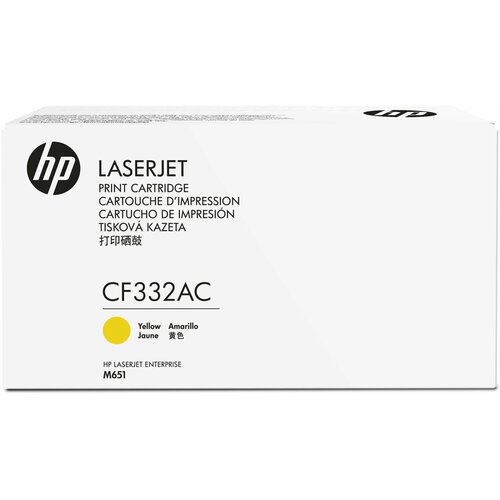 CF322AC / CF322A Картридж желтый для HP Color LaserJet Enterprise MFP M680dn/M680f/ FLOW MFP M680z (16500стр.)