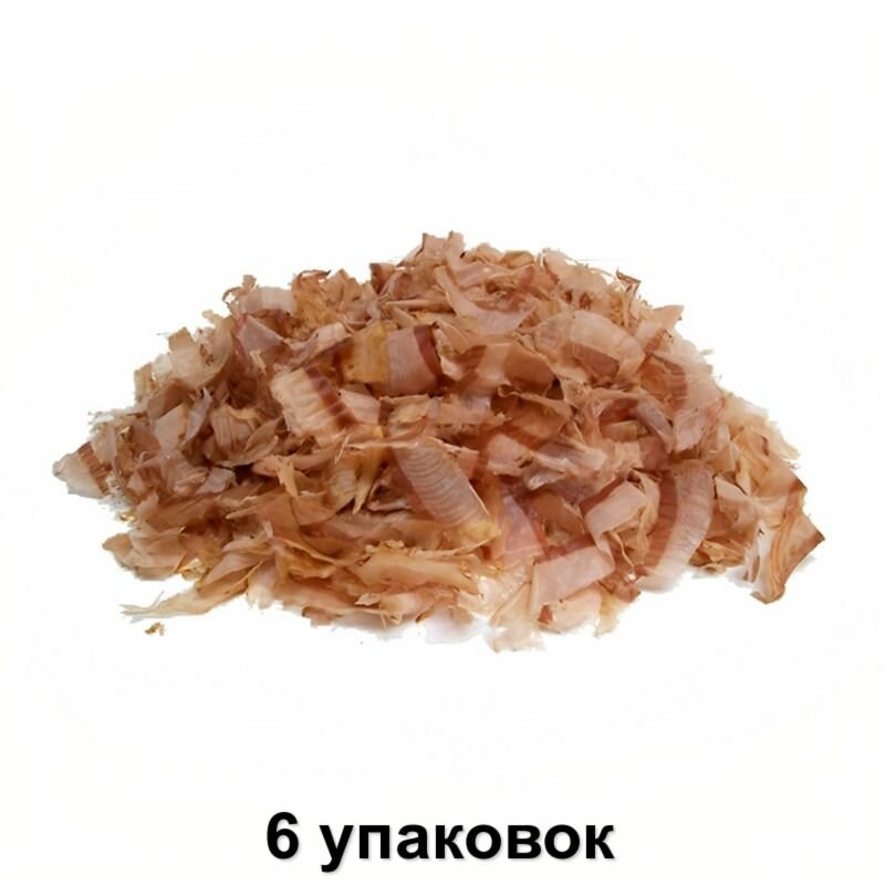 Сушеная стружка тунца Бонито, 50 г, 6 уп