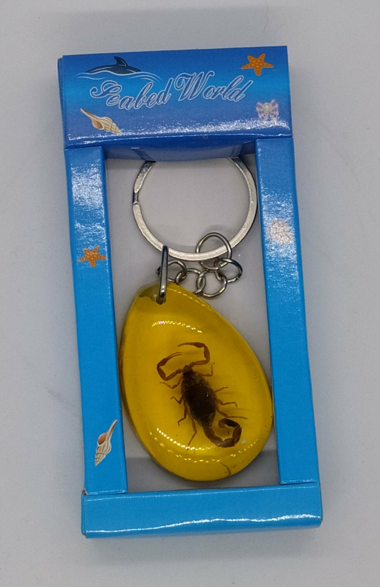 Брелок, оранжевый — фото 1