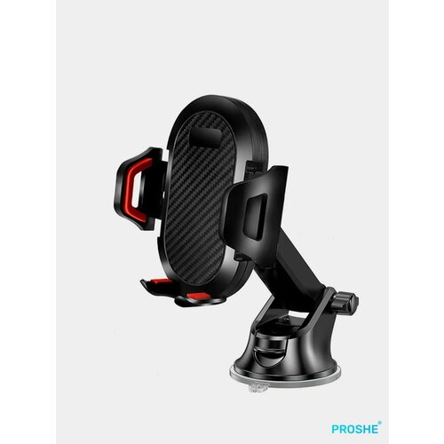 Держатель для телефона в машину, вакуумный, на присоске Proshe