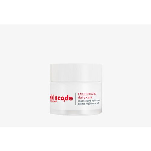 Восстанавливающий ночной крем для лица SKINCODE Regenerating Night Cream / объём 50 мл