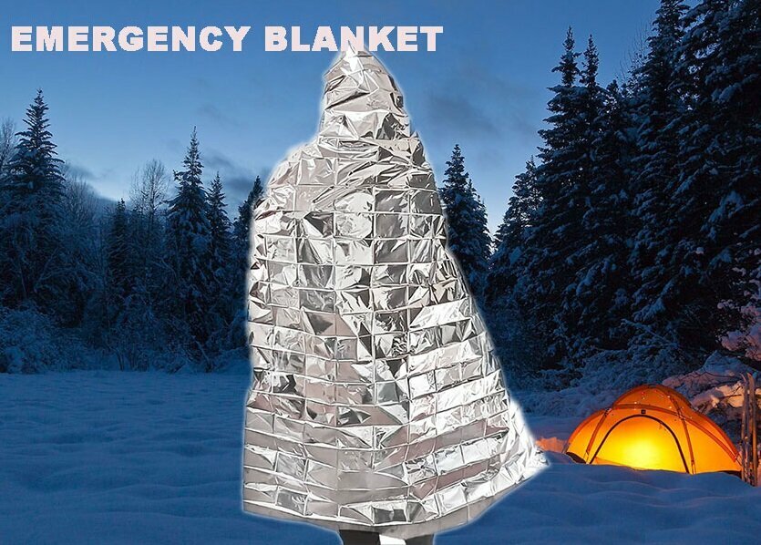Спасательное термоодеяло Emergency Blanket 213 х 132 см — фото 1