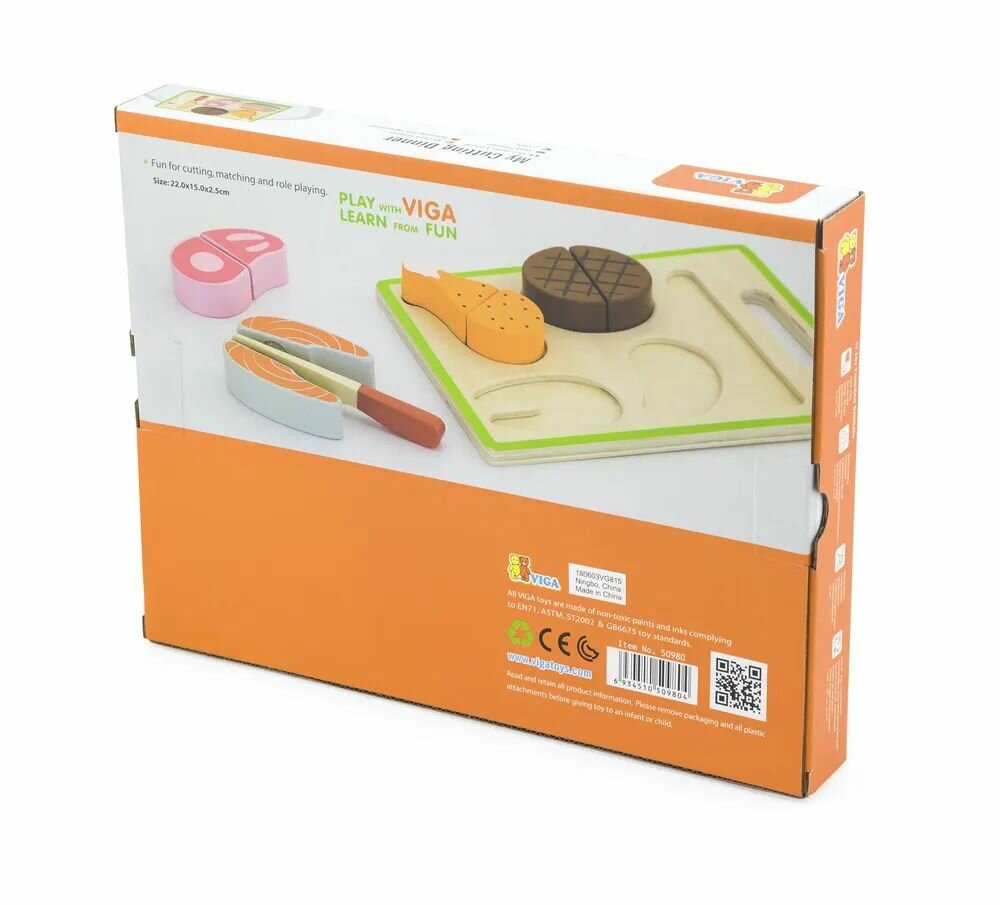 Набор "Режем ужин" (дерево) — фото 1