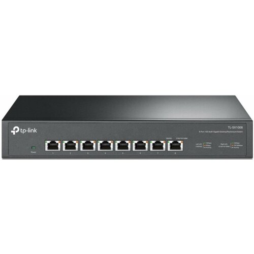 Коммутатор TP-Link TL-SX1008 8x10Гбитс неуправляемый 5917500₽