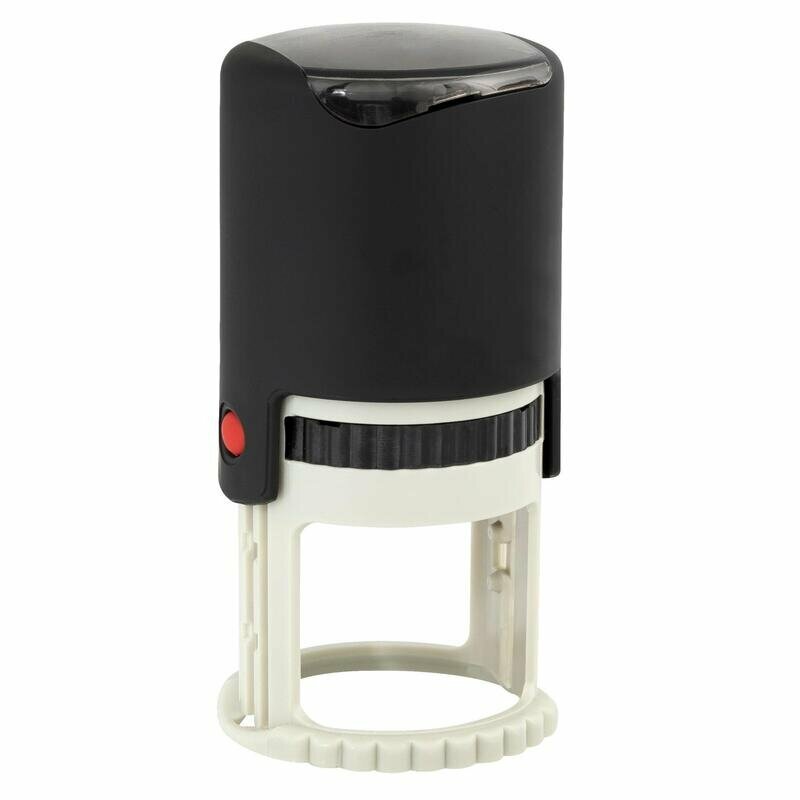 фото Оснастка для печати круглая Attache 9140 R40 40 мм черная, 1766861