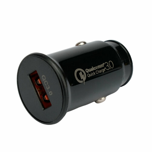 Автомобильное зарядное устройство Cablexpert, 18Вт, быстрая зарядка QC3.0, 1 порт USB