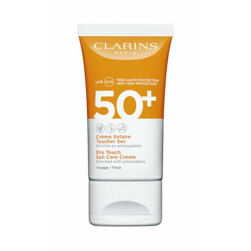 CLARINS Солнцезащитный крем для лица Dry Touch Sun Care SPF50+