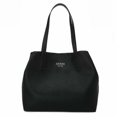 Сумка тоут GUESS, черный сумка тоут guess katey tote коричневый