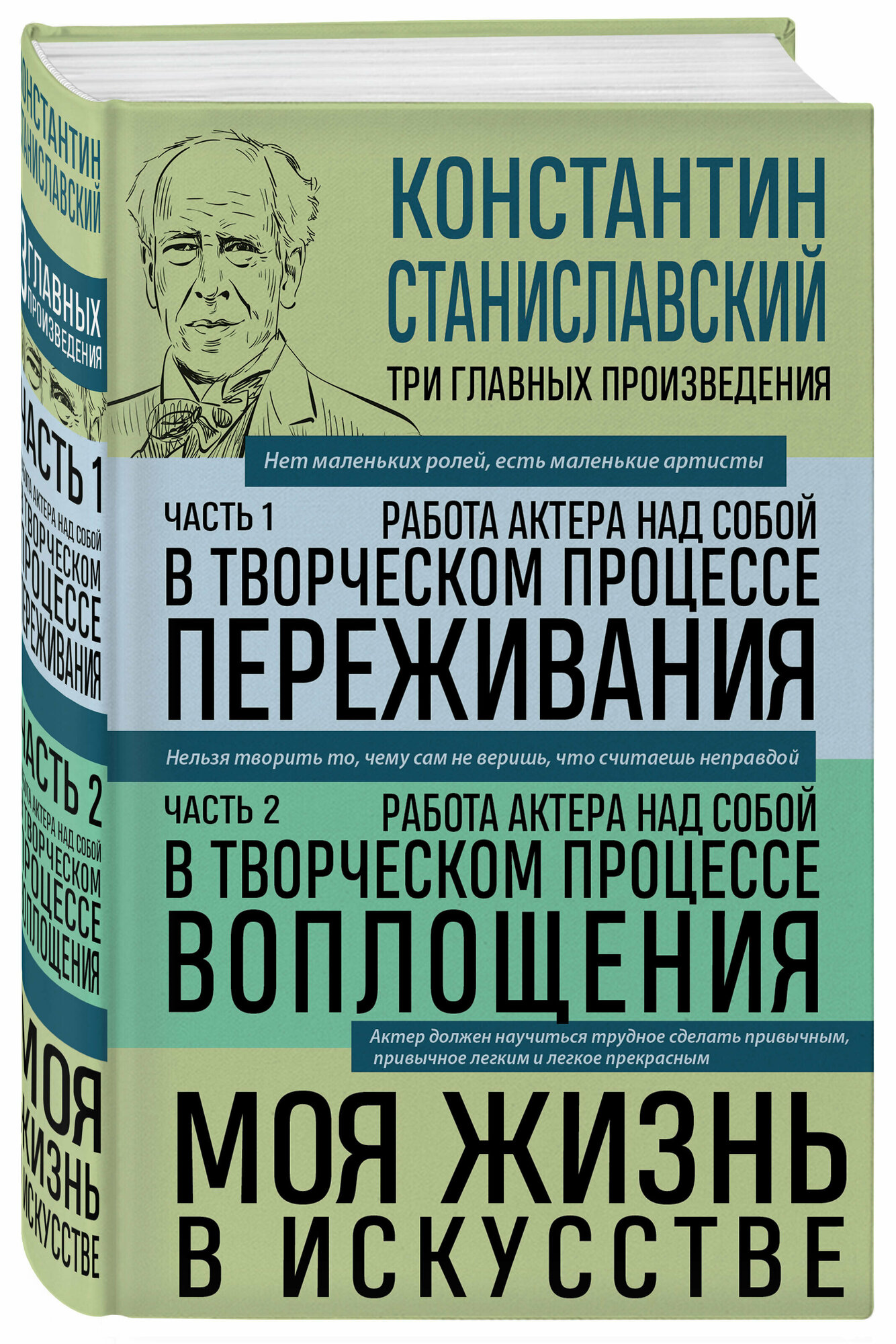 Станиславский К. С. Константин Станиславский. Работа актера над собой Части 1 и 2. Моя жизнь в искусстве