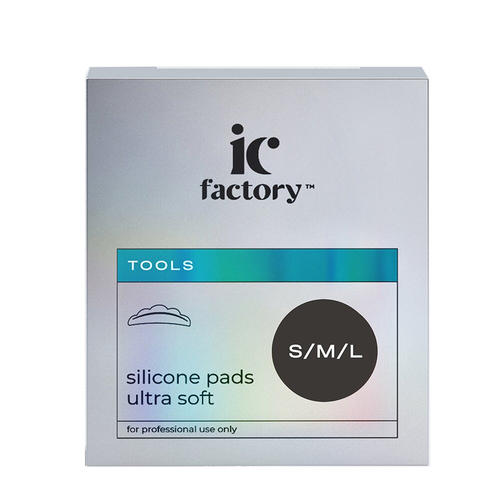 Набор валиков силиконовых, 3 размера / Ultra Soft IC FACTORY