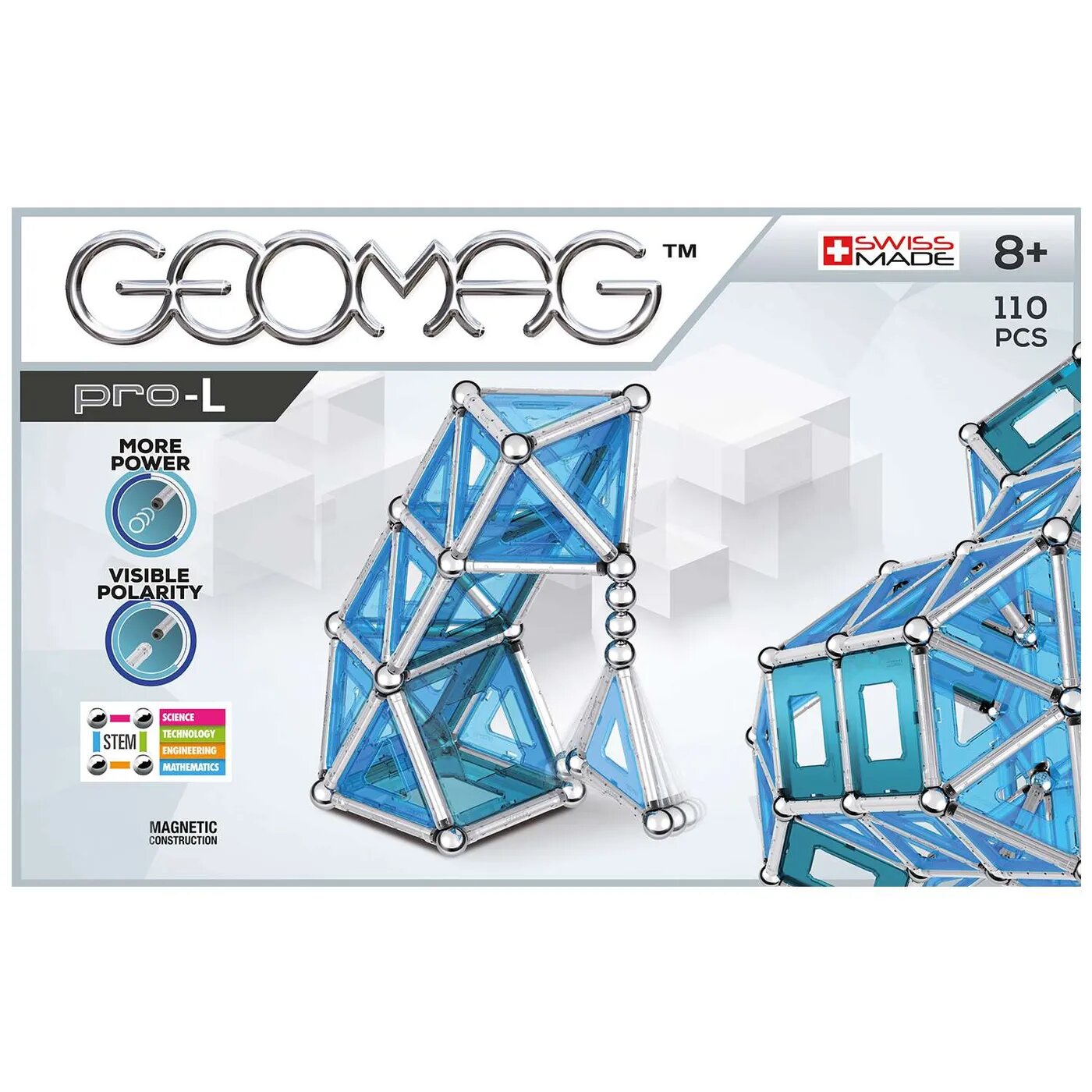 Конструктор магнитный GEOMAG Pro-L 110 деталей