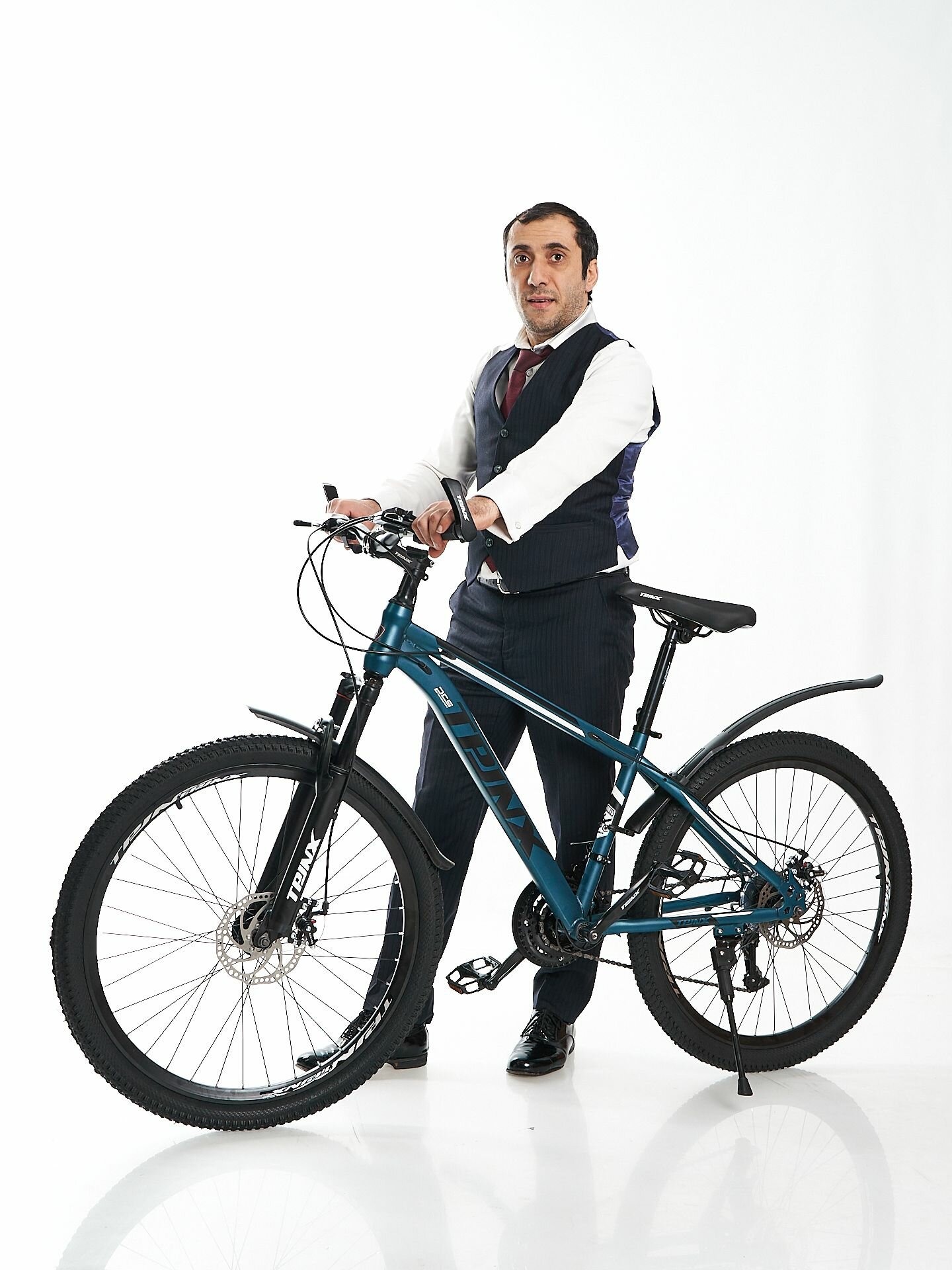 фото Горно-Городской велосипед Tpjnx Z-001/26, взрослый 26 дюмов, Синий