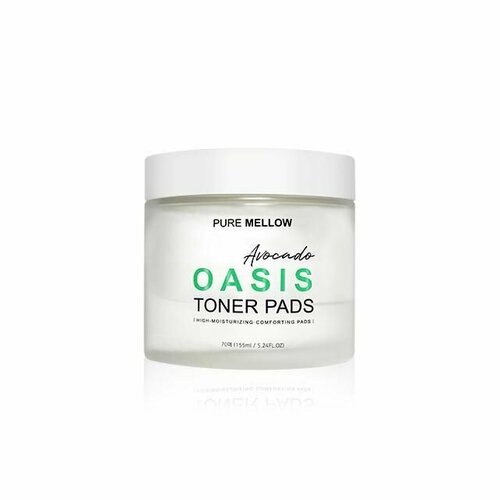 PURE MELLOW Увлажняющие диски для лица Avocado Oasis Toner Pads (70 шт)