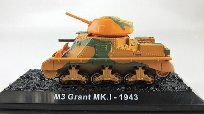 Масштабная модель 1/72, танк М3 "Грант" Mk.I — фото 1