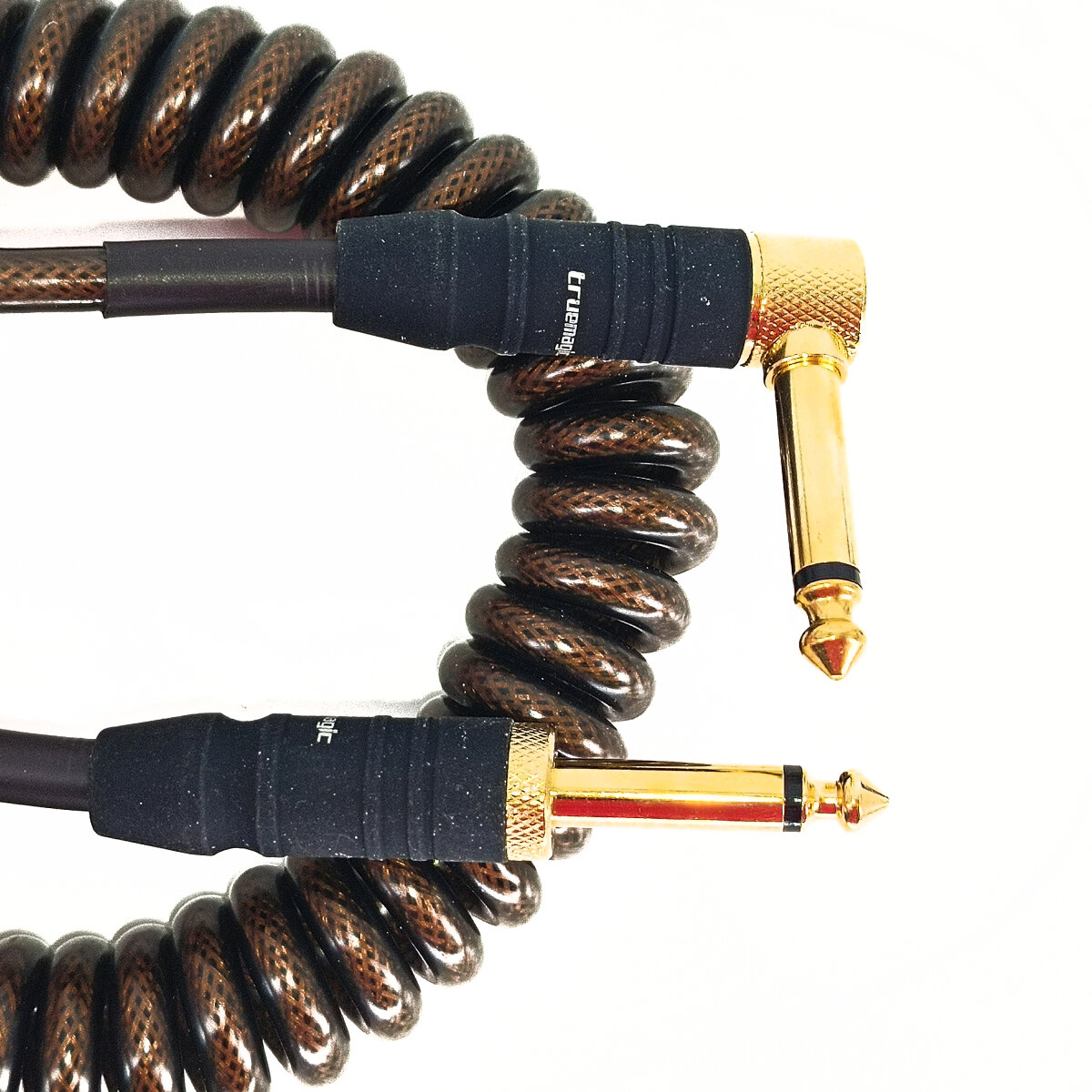 фото True magic TES008/6M Кабель инструментальный витой Jack 6.3 - Jack 6.3 угловой TES008/6M