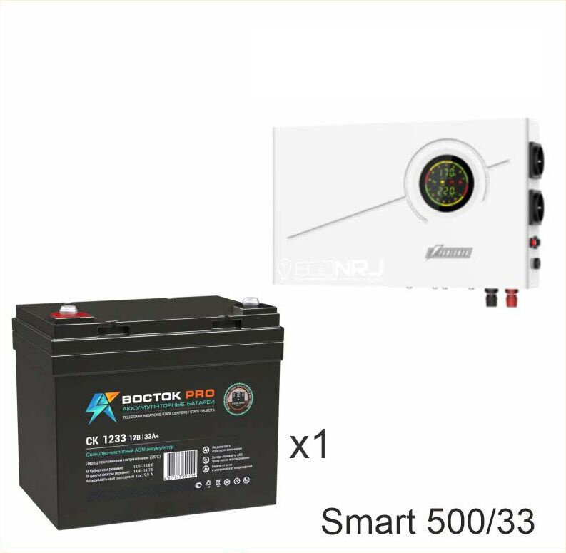 ИБП Powerman Smart 500 INV + восток PRO СК-1233