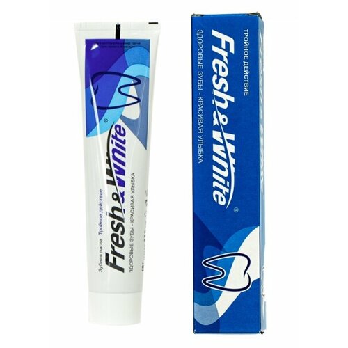 Зубная паста Fresh&White Тройное действие, 135 г