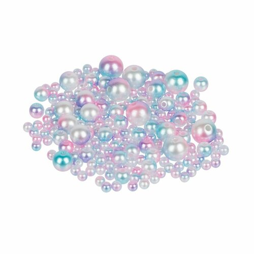 Жемчужные бусины для творчества пластик Ассорти 02 50 г 709₽