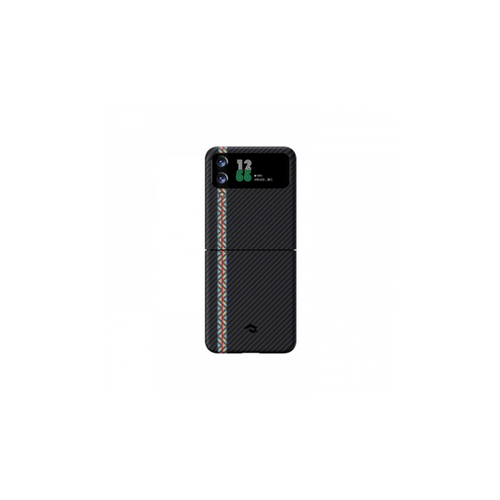 Чехол Pitaka Fusion Weaving MagEZ Case 3 для Samsung Galaxy Z Flip4, Rhapsody, кевлар (арамид)