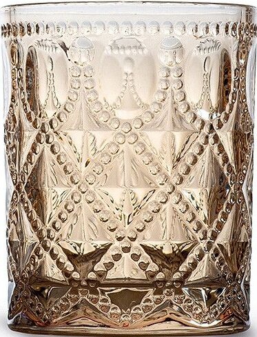 Набор из 4-х стаканов для воды Dubai (янтарный) Объем: 300 мл