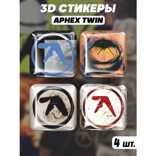 Наклейки на телефон 3D стикеры Aphex Twin Апекс Твин 90x150 см aphex twin ричард д джеймс музыкальный флаг полиэстер печатный декор для дома или спальни баннер гобелен