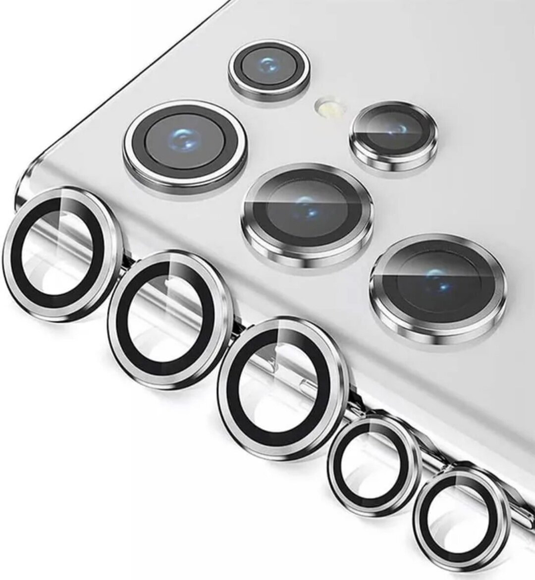 Защитные линзы Gray для камеры Samsung S24 Ultra