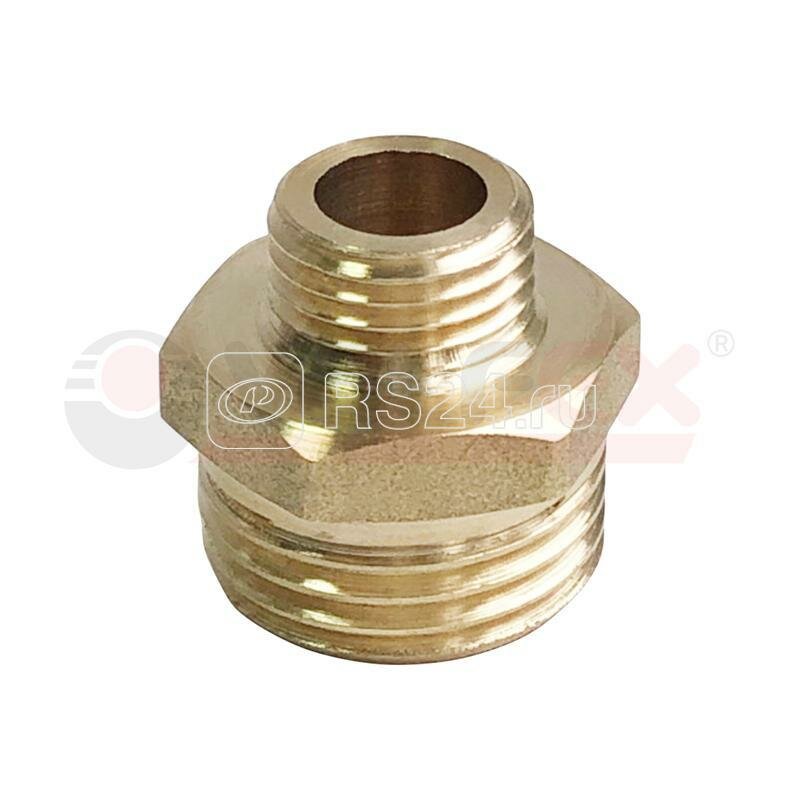 фото Ниппель переходной НР 3/8дюйм-НР 1/4дюйм (500/10) VALFEX VF.580. L.038.014