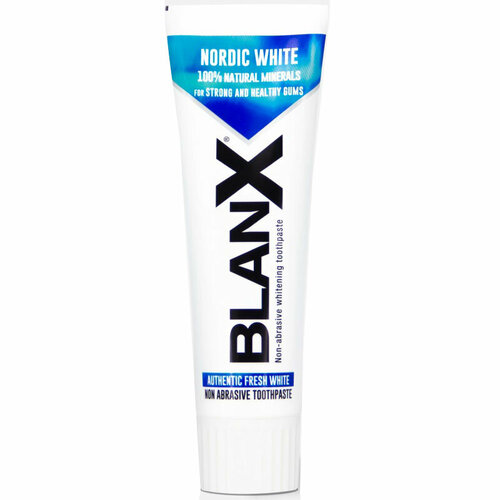 Бланкс BlanX Nordic White / Бланкс Нордик Вайт зубная паста 75 мл