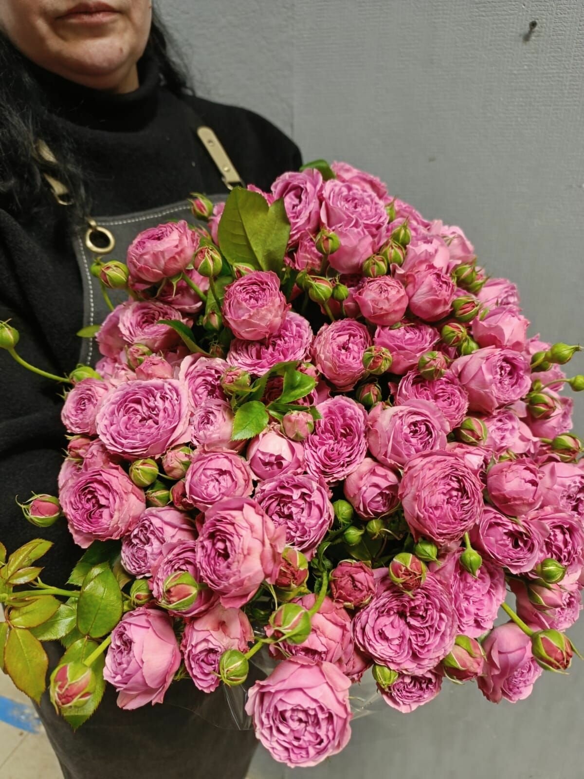 Роза кустовая Мисти баблс