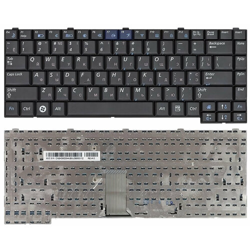 клавиатура keyboard 148755611 для ноутбука samsung p500 p510 p560 r39 r40 r41 r58 r60 r70 r503 r505 r508 r509 r510 r560 черная Клавиатура для ноутбука Samsung R60 R70 R508 R509 p/n: 148755611, 9J. N0Q82. B0U