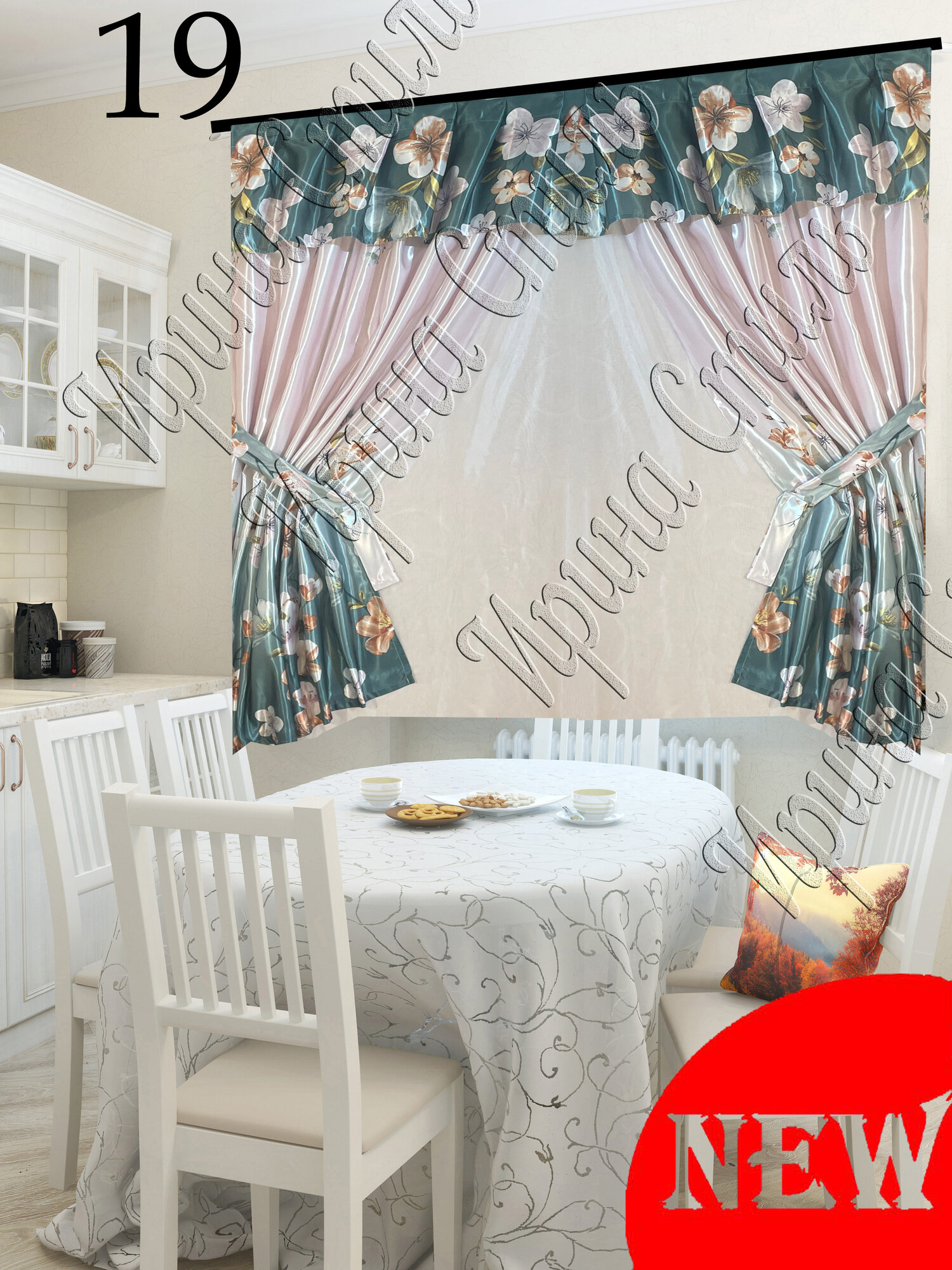 фото Шторы сакура