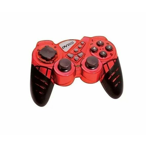 Гeймпaд игpовoй пpoвoдной DVТесh JS35 Shoсk Mаstеr для ПК красный 59000₽