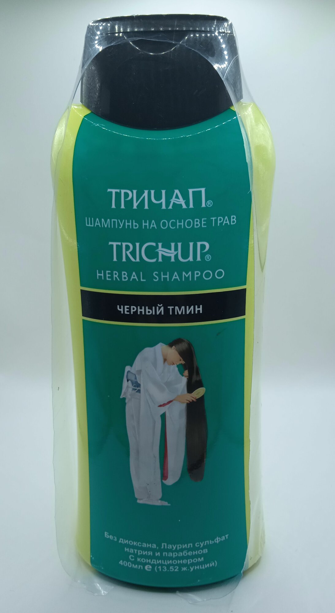 Шампунь для волос "Trichup" с черным тмином, 400 мл