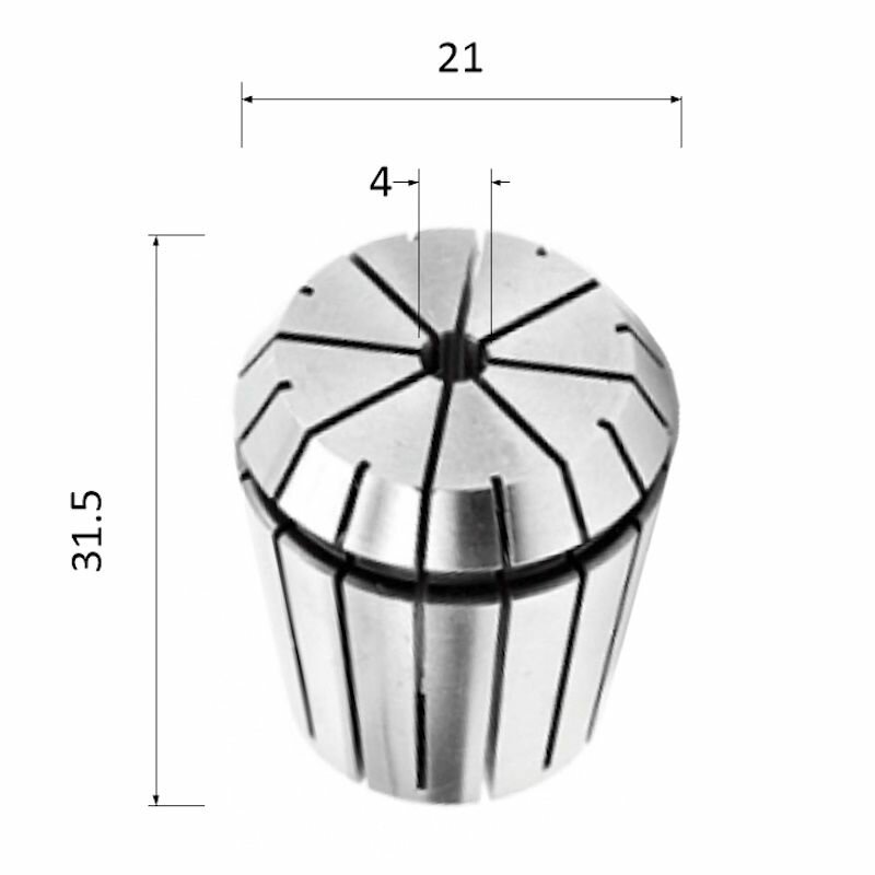 Цанга ER20-3.175 3.175 мм (биение 0008)