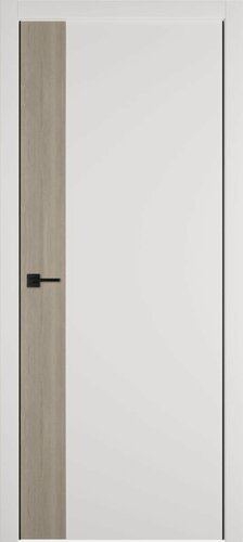Изображение товара Дверь межкомнатная ДП Urban V 800*2000 Emalex ice/Red oak верт. BE (запил 1)