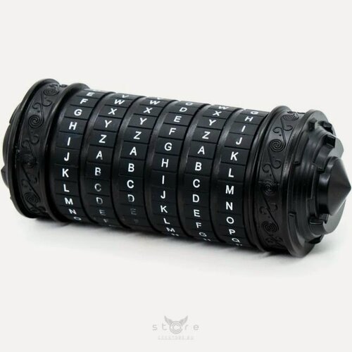 Изображение товара Металлическая головоломка Vinci Cryptex Черный