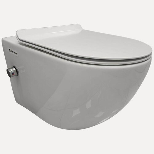 Изображение товара Унитаз подвесной Bloomix Fresh 5002SB безободковый с функцией биде и смесителем