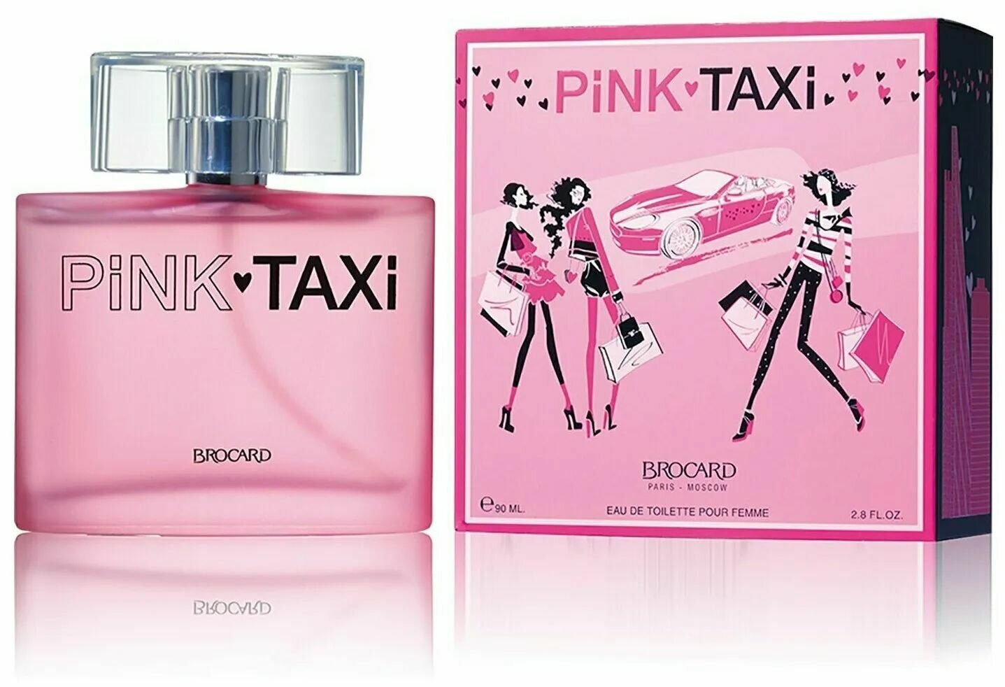 Brocard PINK TAXI /Брокар пинк такси Туалетная вода женская 90мл