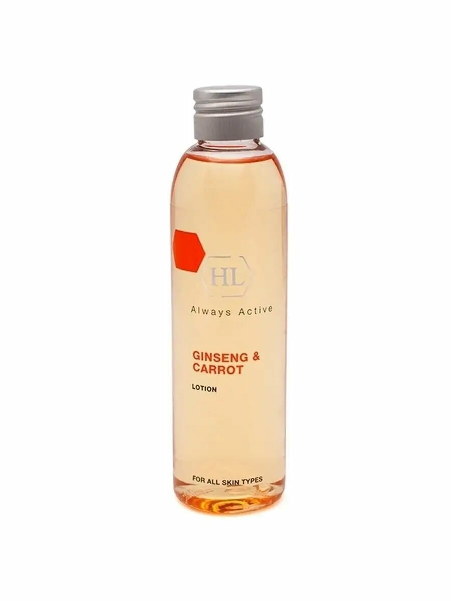 HOLY LAND Обновляющий лосьон-лифтинг для кожи любого типа Ginseng & Carrot Lotion