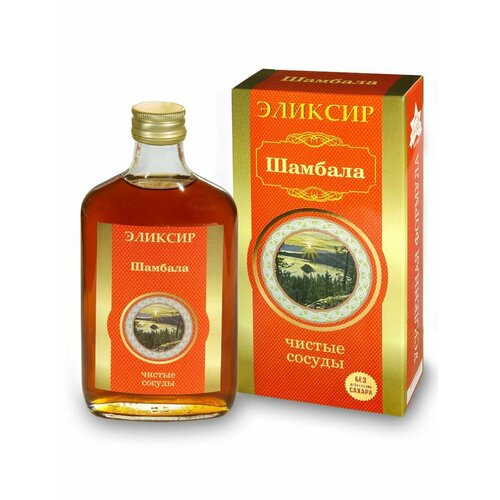 Эликсир Шамбала Чистые Сосуды На Фруктозе, Алтайбиопроект 250 мл.