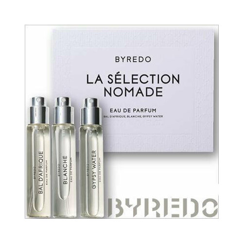 Парфюмерный набор Byredo La Selection Nomade 3х12 мл (Bal d'Afrique + Blanche + Gypsy Water) набор парфюмерии pure sense набор пробников парфюмерных и туалетных вод унисекс selection