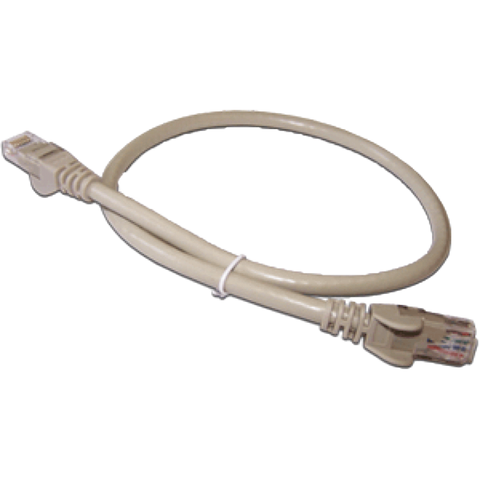 Патч-корд RJ45 - RJ45, 4 пары, UTP, категория 6, 1.5 м, серый, LANMASTER - фото №5