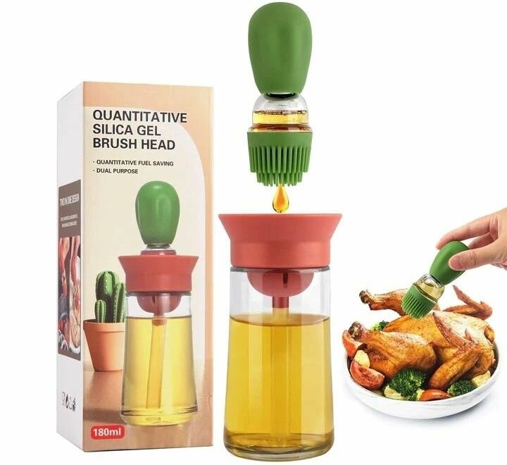 фото Емкость для масла с кисточкой