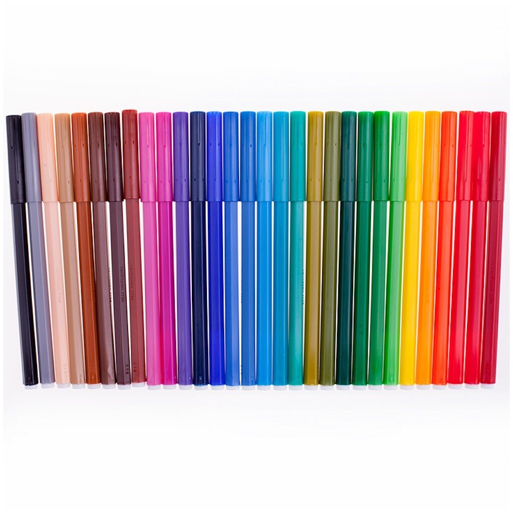 Фломастеры Centropen Пингвины 30 цв. - фото №20