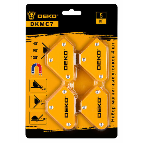Магнитный угольник Deko DKMC7 420гр 065-0646 734₽