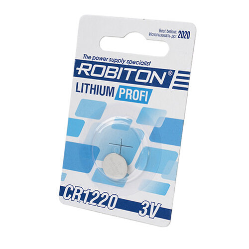 Элемент питания ROBITON PROFI R-CR1220-BL1 CR1220 BL1