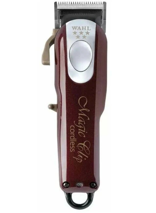 Машинка для стрижки Wahl 8148-316H Magic Clip Cordless 5Star EU, красный/серебристый